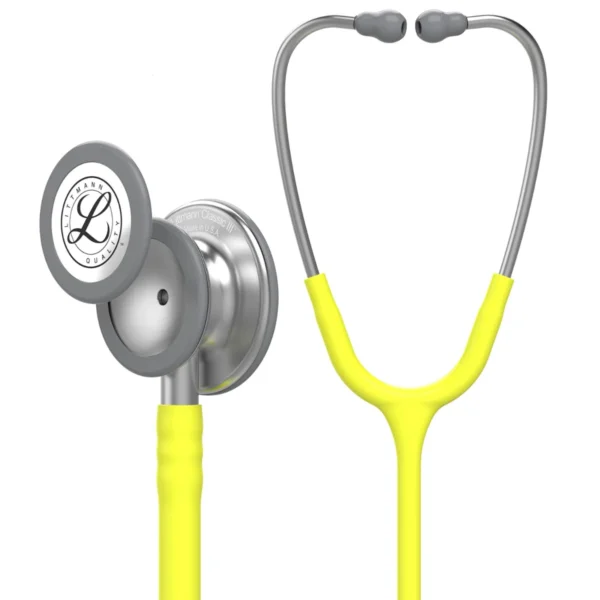 3M™ Littmann® Classic III™ Stethoscope: Lemon Lime 5839 - Medgearscrubs