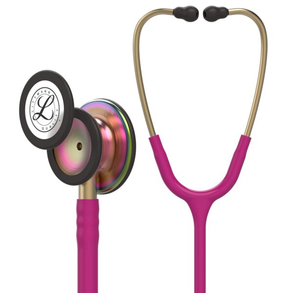 3M™ Littmann® Classic III™ Stethoscope: Raspberry Rainbow 5806 - Medgearscrubs