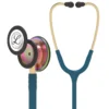 3M™ Littmann® Classic III™ Stethoscope: Caribbean Blue Rainbow 5807 - Medgearscrubs