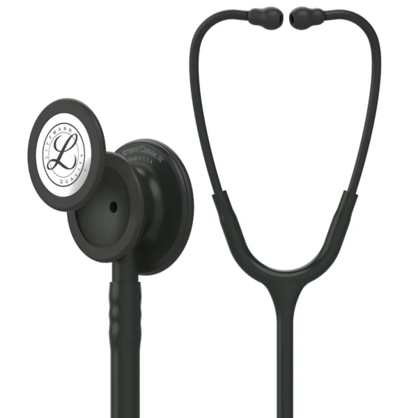 3M™ Littmann® Classic III™ Stethoscope: All Black 5803 - Medgearscrubs